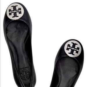 Black Tory Burch Reva Ballet Flat